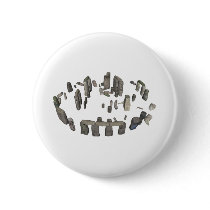 Stonehenge: 3D Model: Pinback Buttons