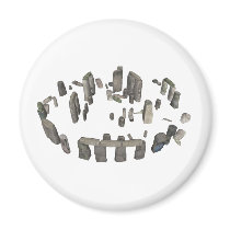Stonehenge: 3D Model: Magnets