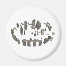 Stonehenge: 3D Model: Magnets