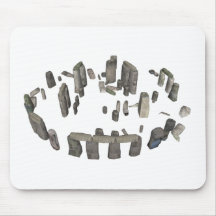 Stonehenge: 3D Model: Mouse Pad