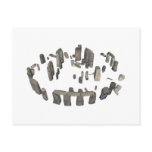 Stonehenge: 3D Model: postcards