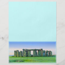 Stonehenge Flyer Background