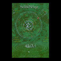 Stonehenge Map posters