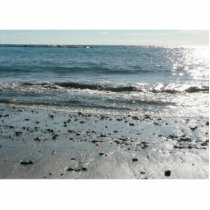 Stones On Beach Shore Acrylic Cut Out