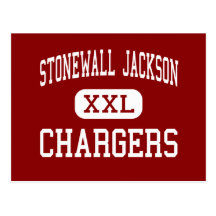 Stonewall Jackson - Chargers - Middle - Roanoke Postcards
