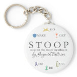 STOOP - Nourish The Inner Significant Keychain