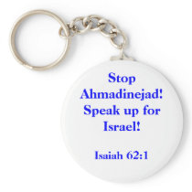 Stop Ahmadinejad! Keychains