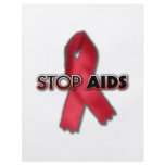 Stop AIDS (Line) flyers