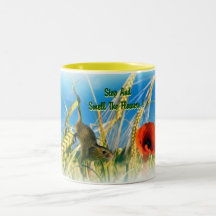 STOP AND SMELL THE FLOWERS COFFEE MUGS