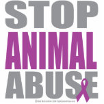 Stop Animal Abuse photo sculptures