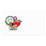 Stop Animal Abuse PLP business cards