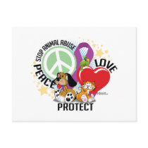 Stop Animal Abuse PLP Postcards