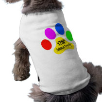 Stop Animal Cruelty Pet T-Shirt