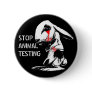 STOP ANIMAL TESTING BUTTON