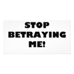 Stop Betraying Me! photo cards