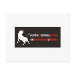 Stop Bull Fighting! postcards