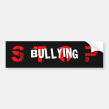 STOP BULLYING Bumper Sticker