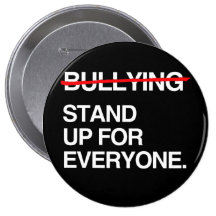 STOP BULLYING STAND UP FOR EVERYONE PINS