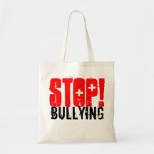 STOP BULLYING TOTE TOTE BAGS