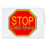 Stop Child Abuse Greeting Cards