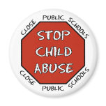 Stop Child Abuse magnets