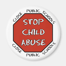 Stop Child Abuse Magnet