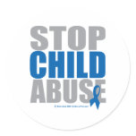 Stop Child Abuse stickers