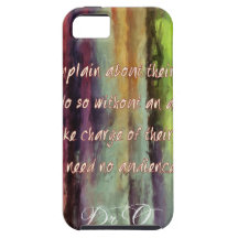 Stop complaining iPhone 5 cover