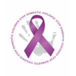 Stop Domestic Violence Ribbon t-shirts