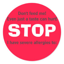 STOP, Don't feed me!