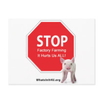 Stop Factory Farms Series 1 Postcard