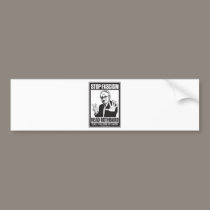 Stop Fascism bumper stickers