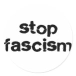 Stop Fascism Sticker