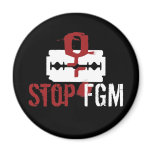 Stop FGM (Female Genital Mutilation) magnets