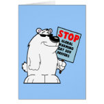 Stop global warming cards