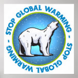 Stop Global Warming posters