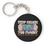 Stop Killing the Planet Keychains