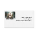 STOP LAUGHING business cards