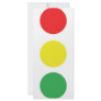stop light icon custom rack card