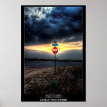 STOP!!! Look at that Sunset! Print