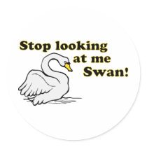 Stop looking at me swan