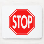 Stop Mouse Pad
