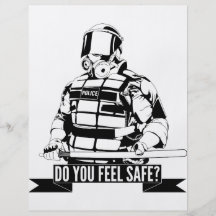 Stop Police Brutality Art for Occupy Movements Custom Flyer