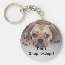 Stop Puppy Mills Key Chains