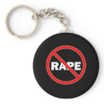 Stop Rape Keychain