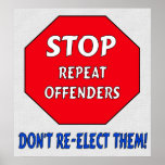 Stop Repeat Offenders Print