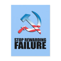 STOP REWARDING FAILURE POSTCARDS