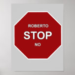 Stop Sign Posters