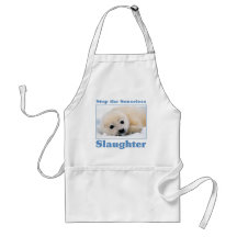 Stop slaughter-seals aprons