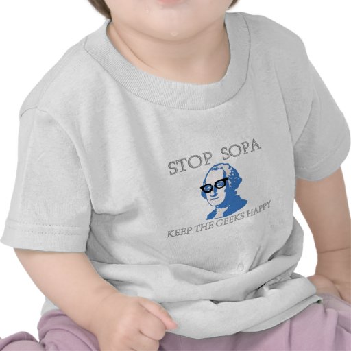 Stop SOPA Keep The Geeks Happy Shirt
